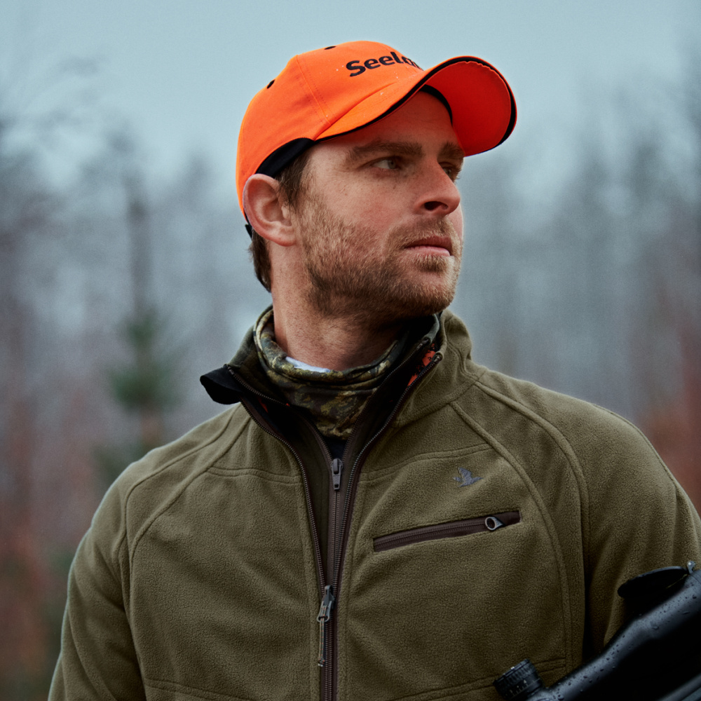 detail SEELAND Vantage Reversible olivová pánska obojstranná bunda s membránou SEETEX®