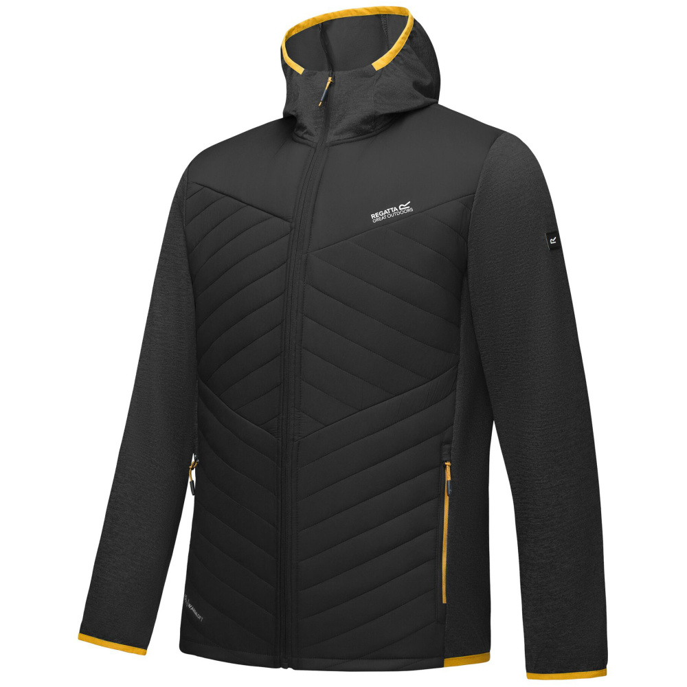 detail REGATTA Andreson Hybrid čierna pánska celoročná outdoorová bunda