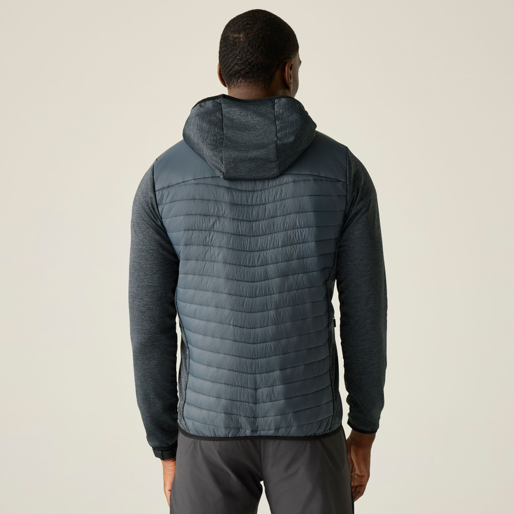 detail REGATTA Andreson Hybrid modrá pánska celoročná outdoorová bunda