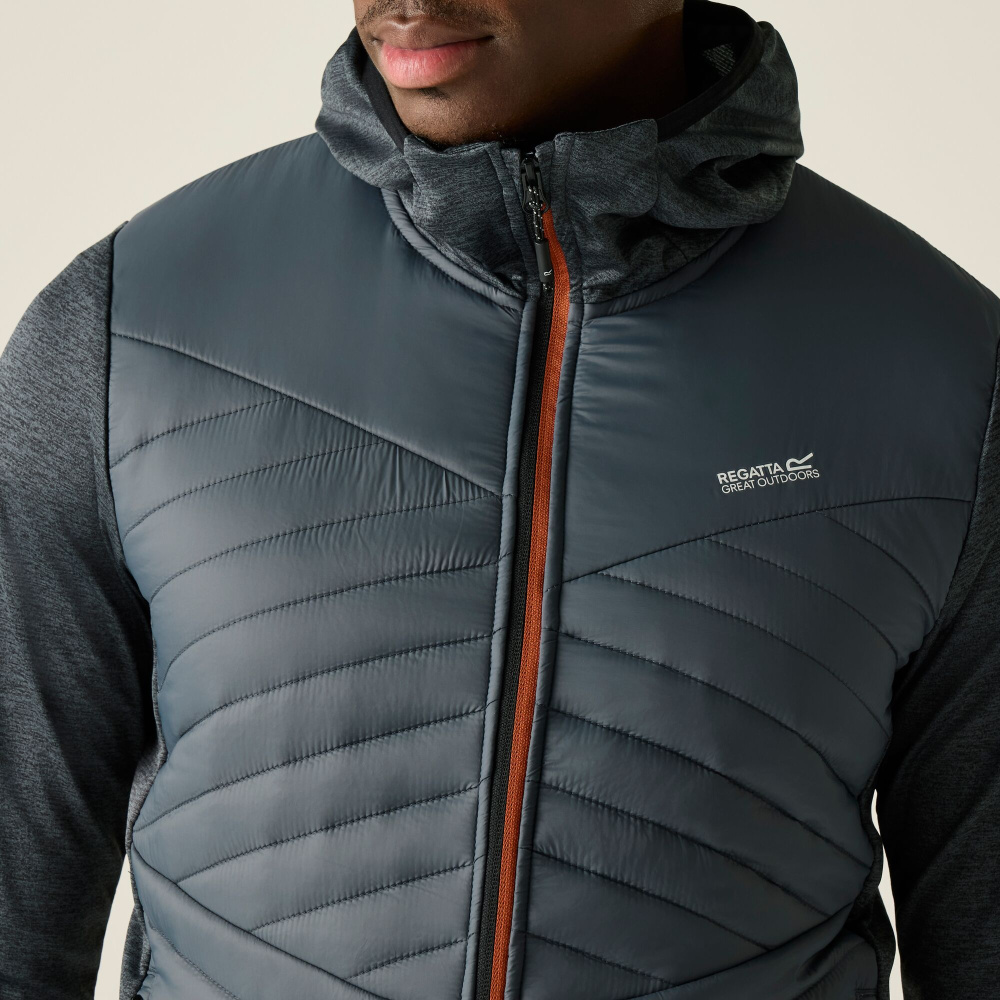 detail REGATTA Andreson Hybrid modrá pánska celoročná outdoorová bunda