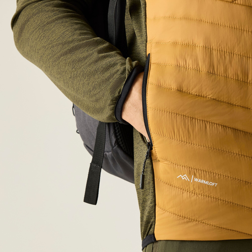 detail REGATTA Andreson Hybrid béžová pánska celoročná outdoorová bunda