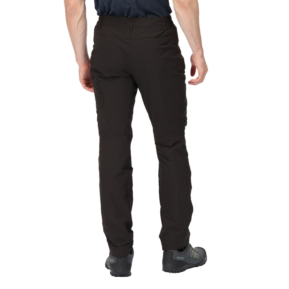 detail Regatta Highton Pro Trs černé pánské outdoor kalhoty Waterproof