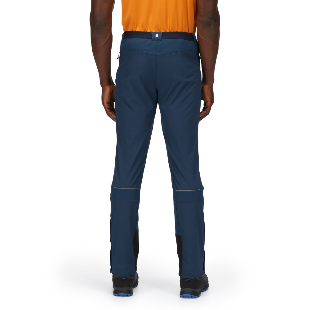 detail REGATTA Mountain Trs III modré pánské outdoor kalhoty