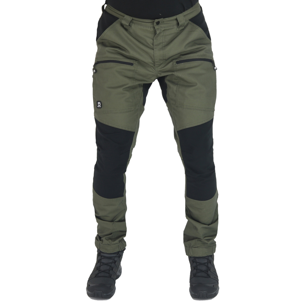 detail Pánske outdoorové nohavice Asoto Northsky Black WR – vodoodpudivé
