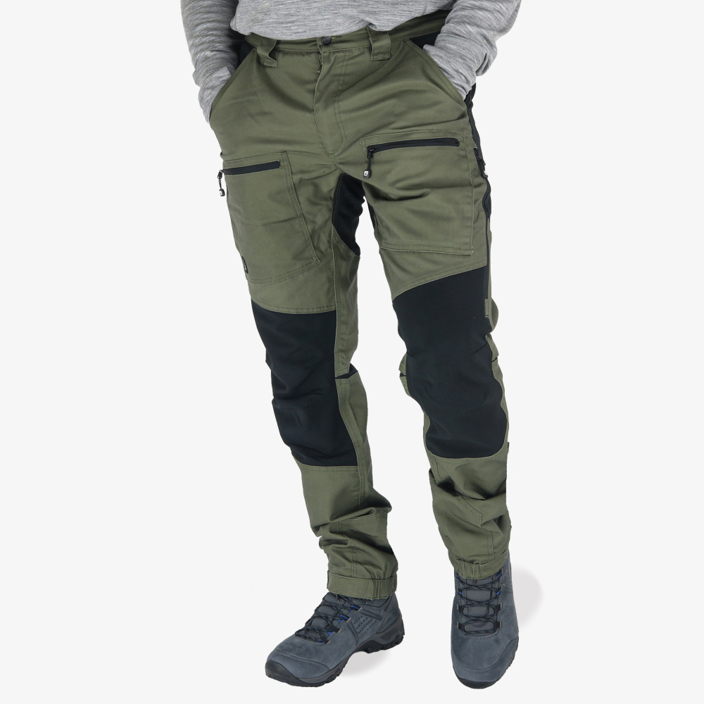 detail Pánske outdoorové nohavice Asoto Northsky Black WR – vodoodpudivé