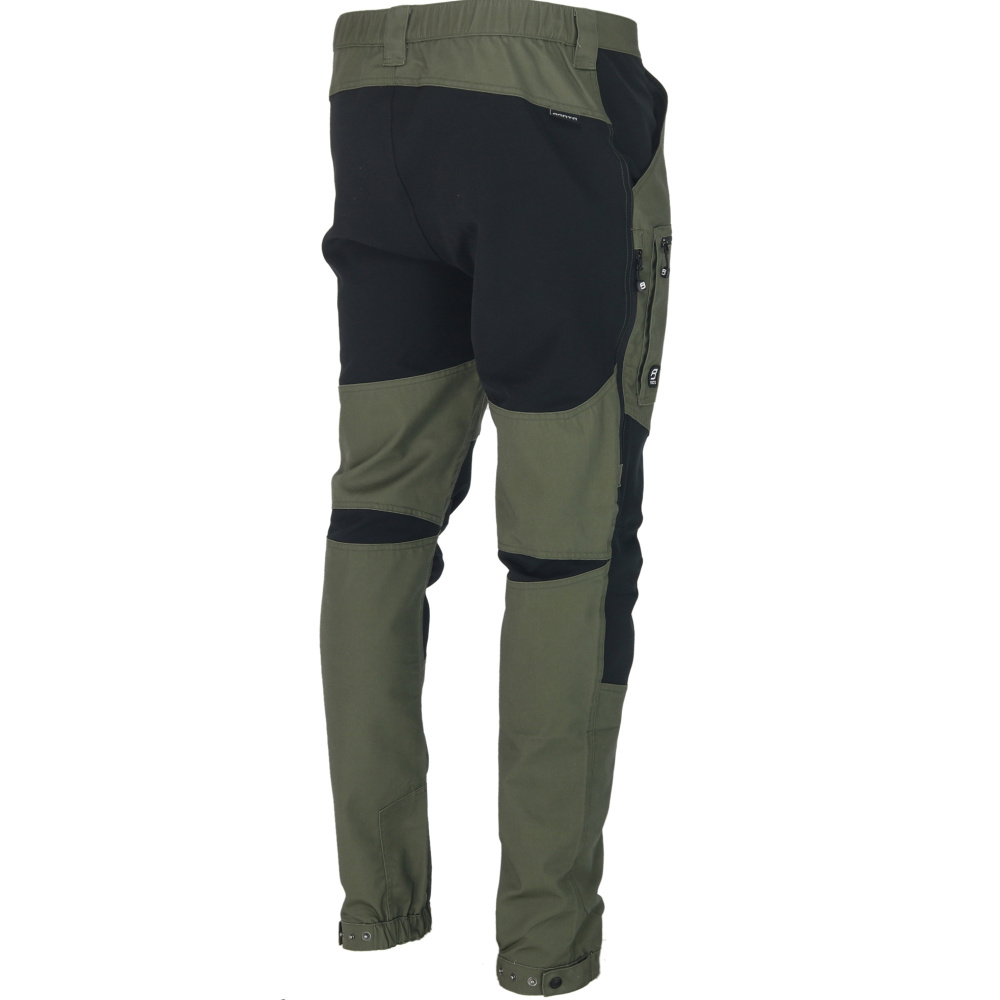 detail Pánske outdoorové nohavice Asoto Northsky Black WR – vodoodpudivé