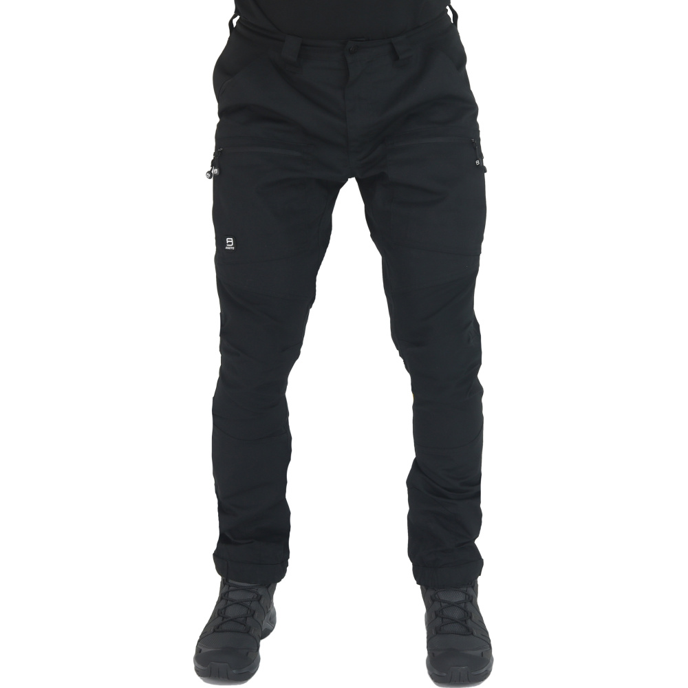 detail Pánske outdoorové nohavice Asoto Northsky Black WR – vodoodpudivé