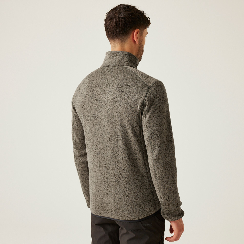 detail REGATTA Newhill šedá pánská outdoor mikina