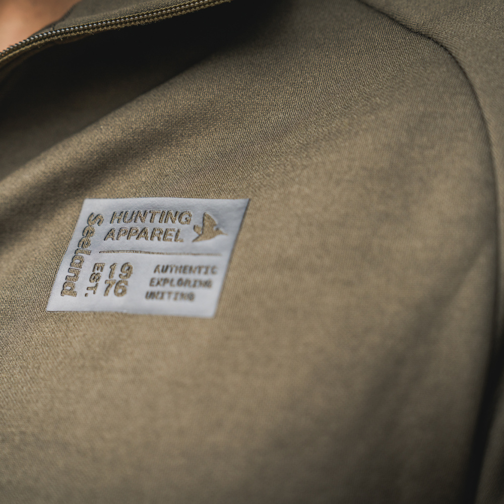 detail SEELAND Denmark Tidal olivová pánska outdoorová bunda, pohodlná, 4-smerný stretc