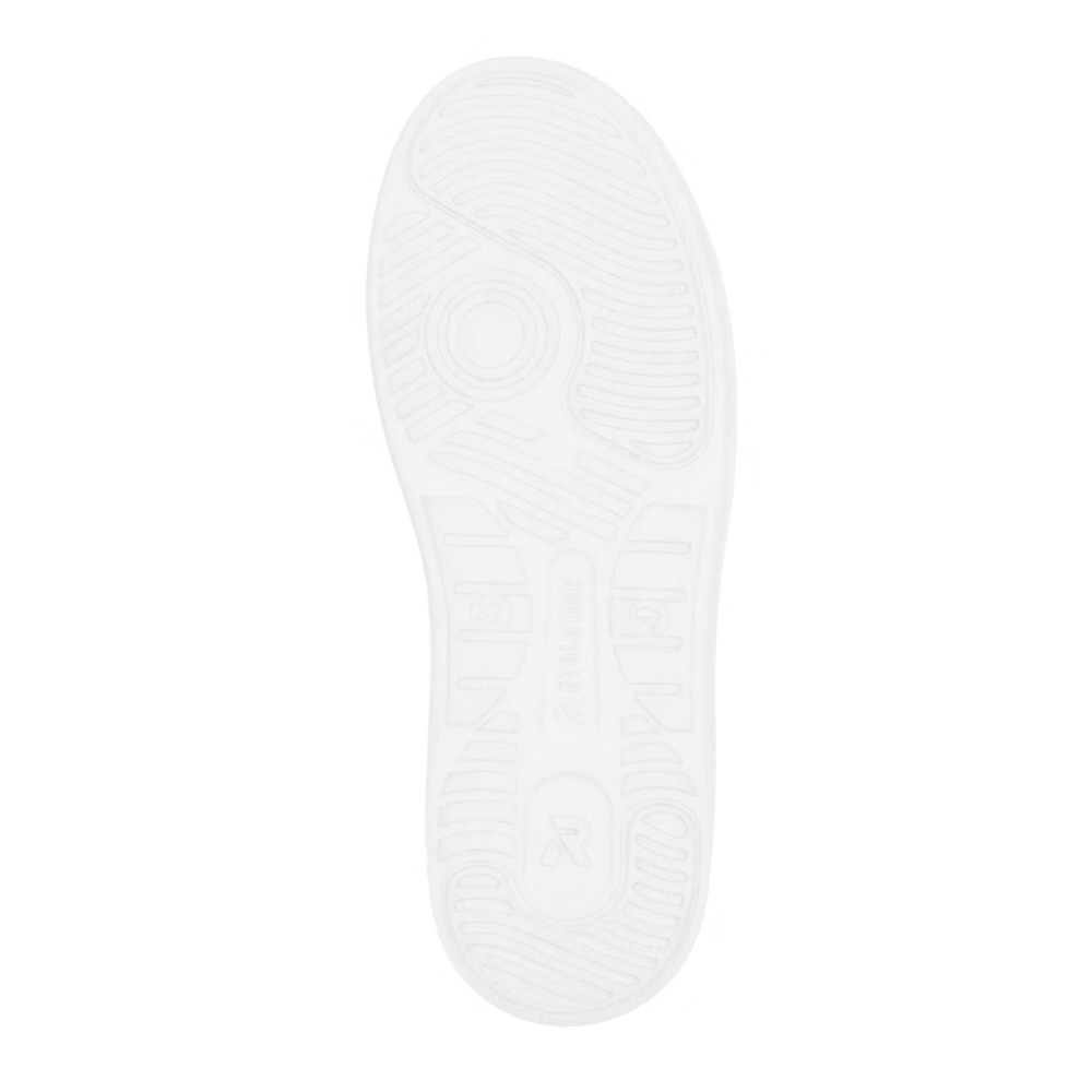 detail RIEKER Revolution W1202-00 černé dámské kožené tenisky