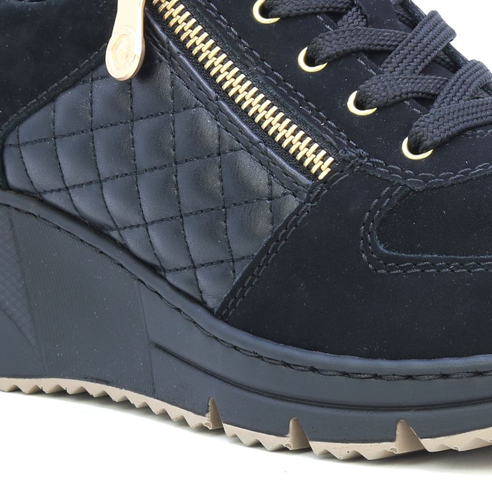 detail RIEKER N6314-00 černé dámské tenisky