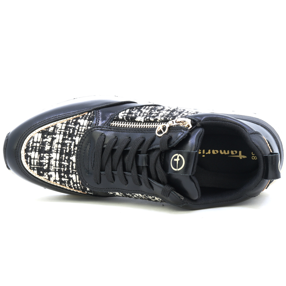 detail TAMARIS 1-23732-41-006 černé dámské tenisky