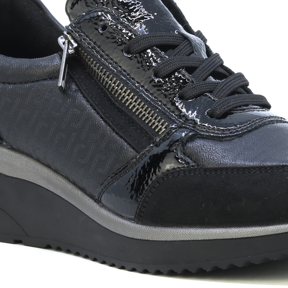 detail RIEKER Remonte D2401-06 černé dámské tenisky