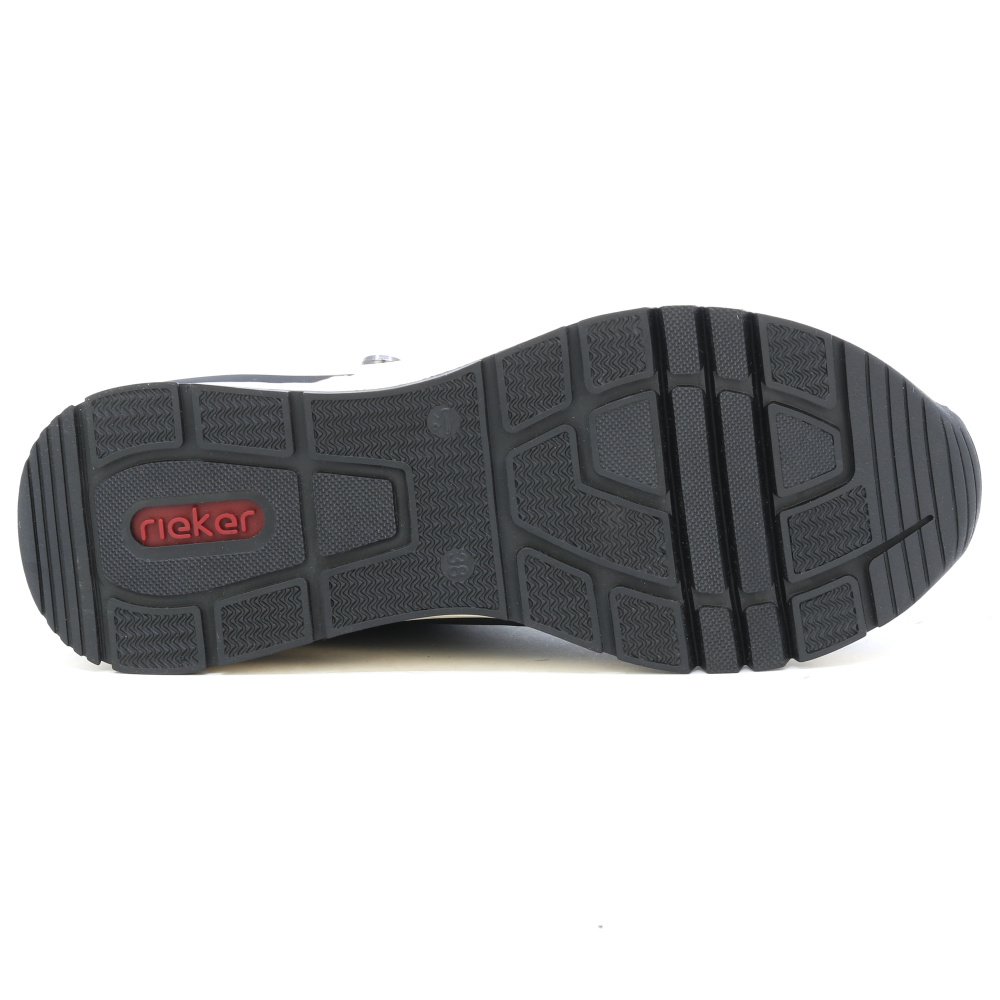detail RIEKER M6601-14 modré dámské tenisky