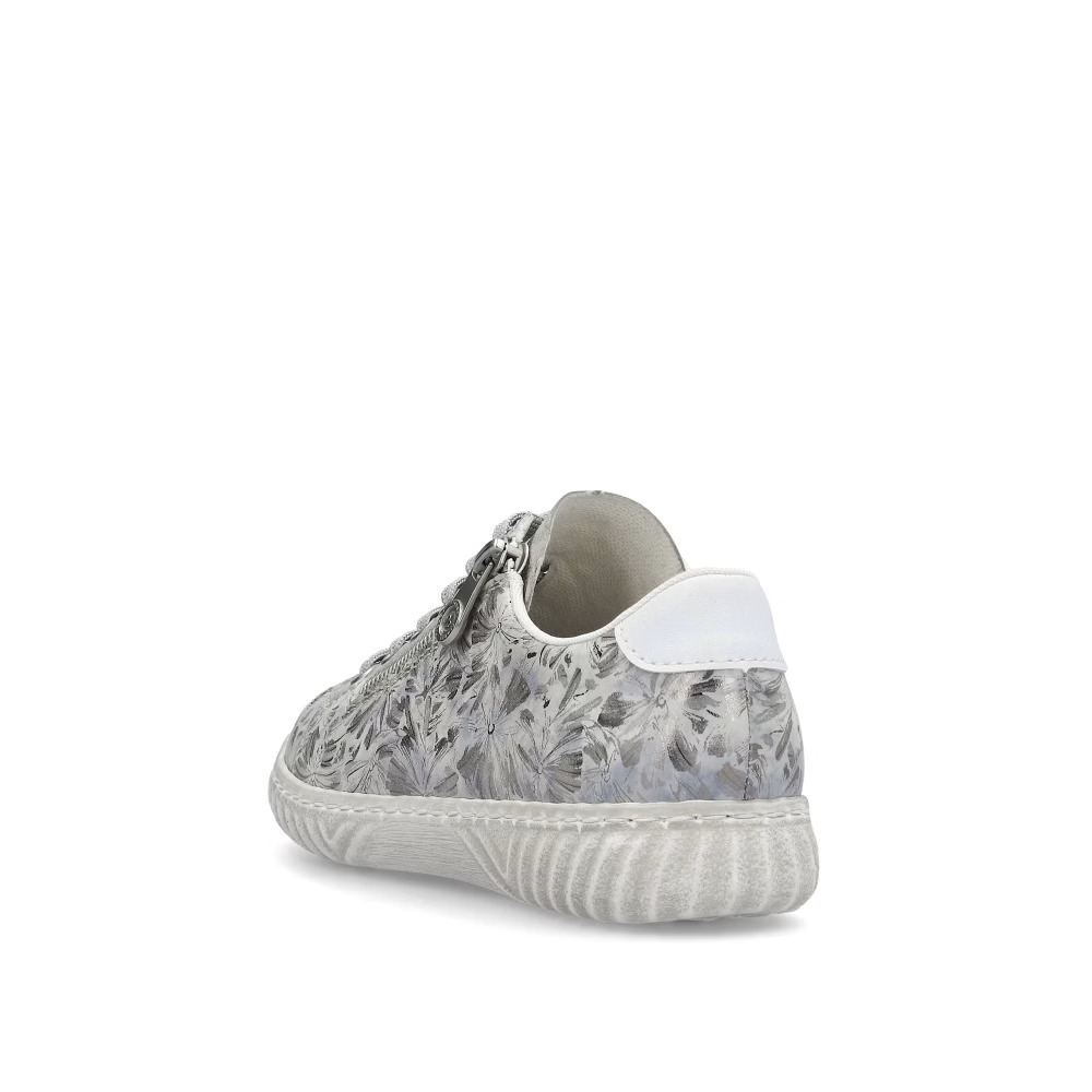 detail RIEKER N0900-90 šedé dámské tenisky