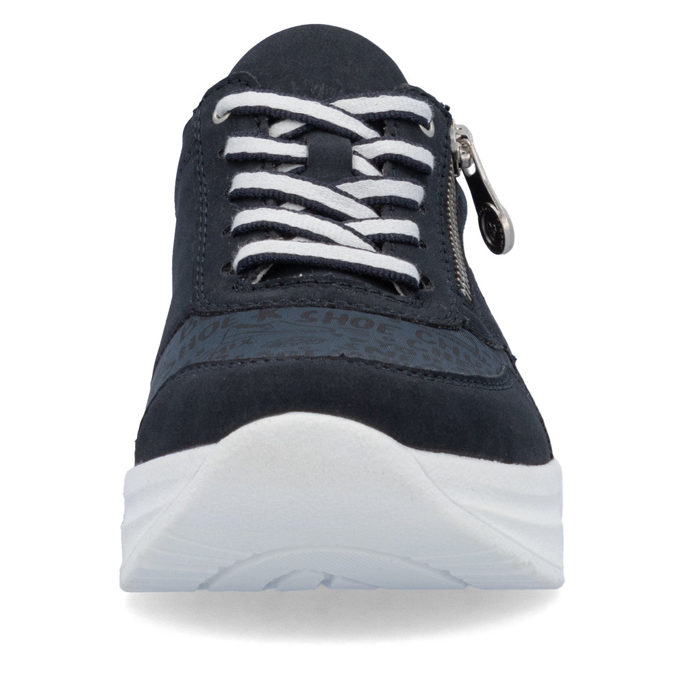 detail RIEKER N8114-14 modré dámské tenisky