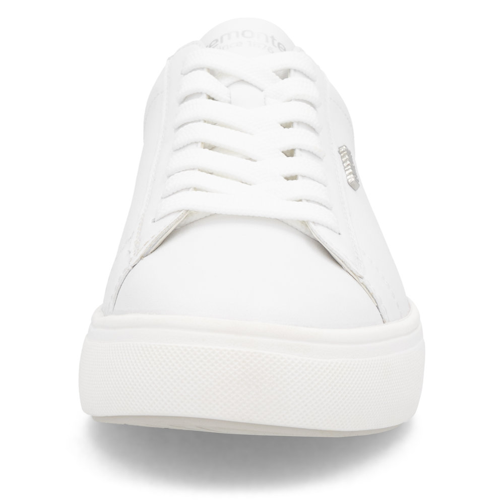 detail RIEKER Remonte D2J00-80 bílé dámské kožené tenisky