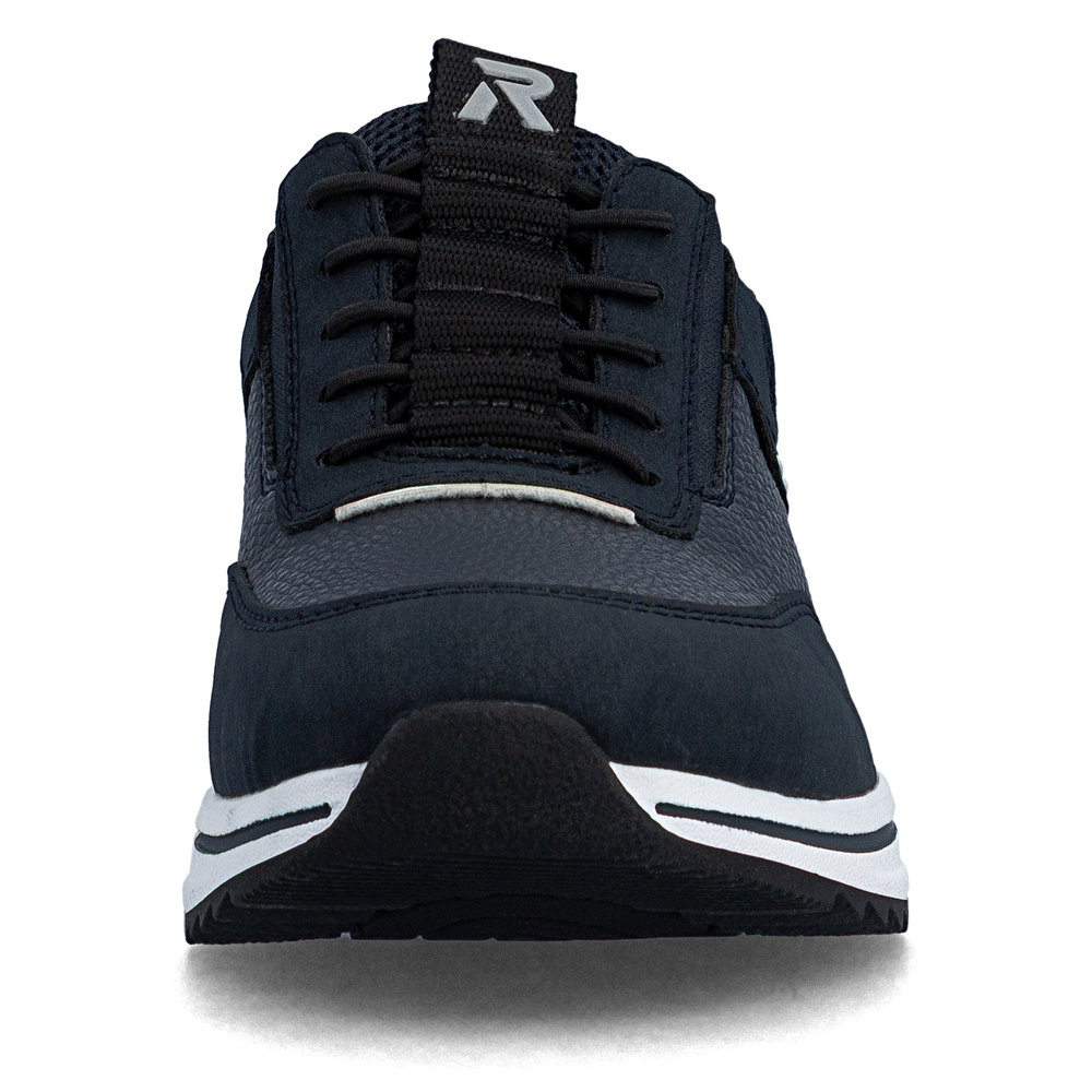 detail RIEKER L5850-14 modré dámske tenisky pohodlné s technológiou Antistress