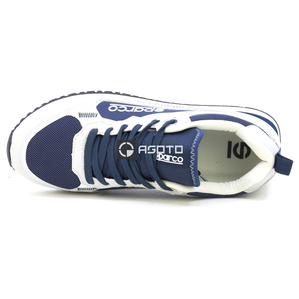 detail SPARCO S-Road BM sivé pánske pohodlné tenisky do mesta, moderný vzhľad