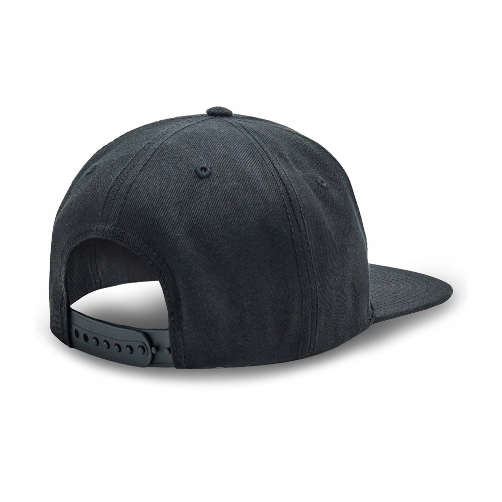 detail CATERPILLAR Sheridan Flat Bill čierna pánska baseballová šiltovka s rovným šilto