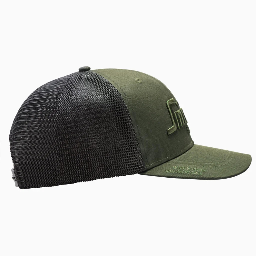 detail SNICKERS Trucker Cap zelená pánska šiltovka