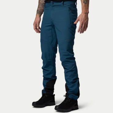 Beyond Nordic Sweden BN012 modré pánske ľahké outdoor nohavice, stretch H2O