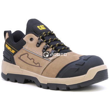 Caterpillar pánska kožená pracovná obuv Striver XL Low S3 FO HRO béžová