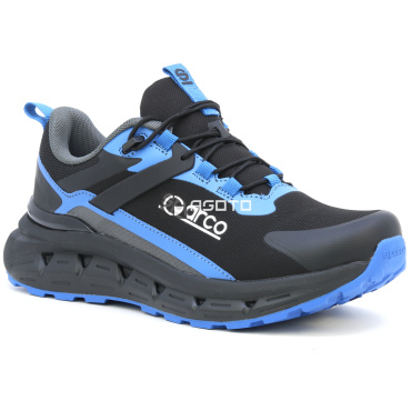 SPARCO Moulinon O2 modrá pánska pracovná obuv, ľahká a mäkká pri došľape