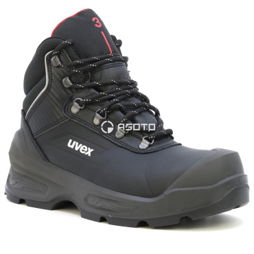 UVEX 3 Quatro S3 ESD černá pánská pracovní obuv