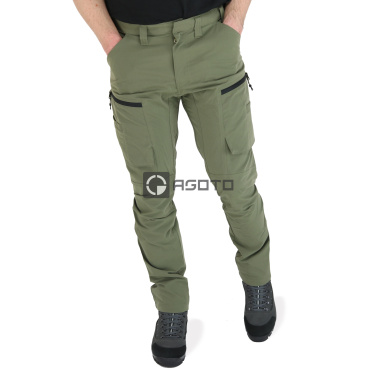 SNICKERS ServiceWork zelené pánske pružné pohodlné nohavice nielen do práce