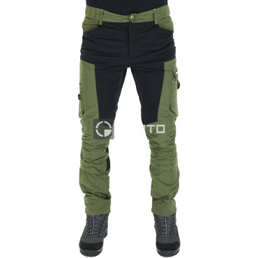 Industrial Starter 8022B/027 Stretch olivové pánské pracovní kalhoty