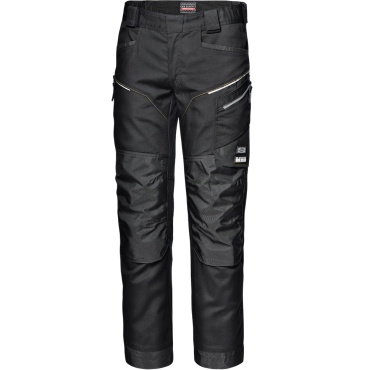 SIR Stretch 4-Way Canvas sivé pánske profesionálne pracovné nohavice, odolné a p