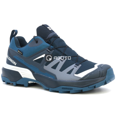 SALOMON X Ultra 360 GTX Carbon modrá pánská outdoor obuv Goretex membrána