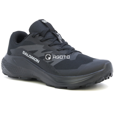SALOMON ALPHAGLIDE Black černá pánská outdoor obuv