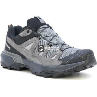 SALOMON X Ultra 360 LTR GTX sivá pánska outdoorová obuv s membránou Gore-Tex®