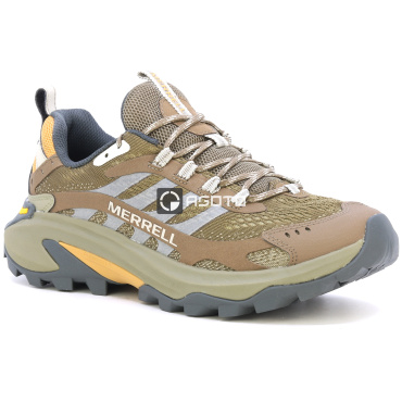 MERRELL Moab Speed 2 hnedá pánska outdoor obuv ľahká a vzdušná + Vibram®