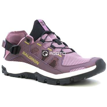 SALOMON Techamphibian 5 W fialová dámska letná outdoorová obuv, ľahká a priedušn