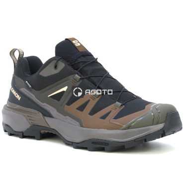 SALOMON X ULTRA 360 GTX hnedá pánska outdoorová obuv, membrána GORE-TEX®