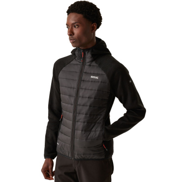 REGATTA Newhill Hybrid černá pánská outdoor bunda
