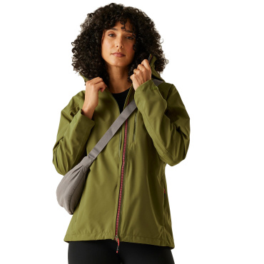 REGATTA Birchdale II khaki dámská outdoor bunda + membrána 10 000 mm