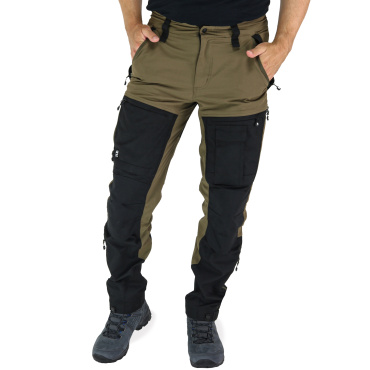 Asoto Fjallvik Sweden Extreme hnědé pánské outdoor kalhoty