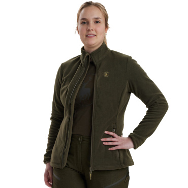 Deerhunter Denmark Lady Chasse dámska olivová ľahká fleece bunda