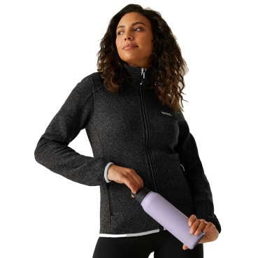 REGATTA Newhill čierna dámska outdoor mikina moderná a pohodlná