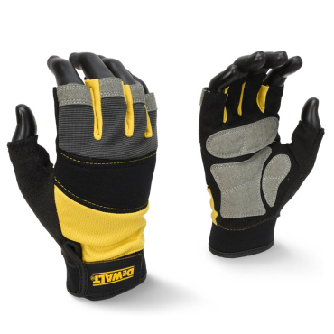 DEWALT DPG213 Half Finger bezprstové pracovní rukavice