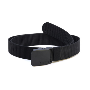 Asoto čierny univerzálny opasok 120 cm s kovovou rýchloupínacou prackou
