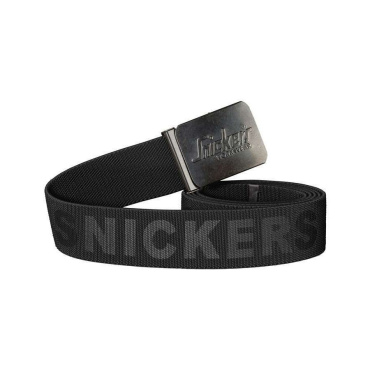SNICKERS čierny profesionálny opasok s kovovou sponou