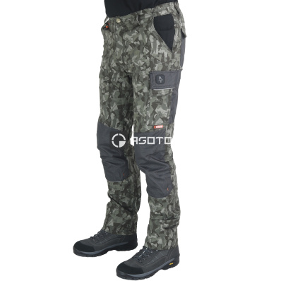 Kalhoty KAPRIOL Tenere Stretch maskáč zelený