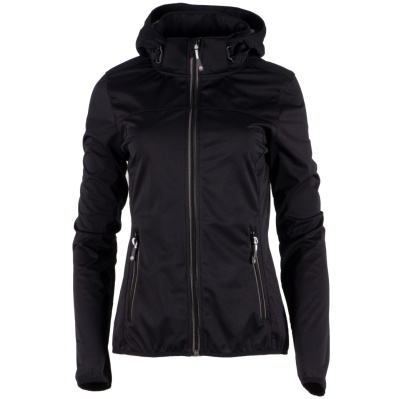 GTS 4013 L černá dámská softshell bunda