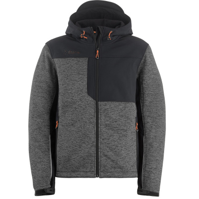 KAPRIOL Tenere Pro šedá pánská pletená softshell bunda
