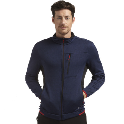 DIADORA Techno Polar fleece Stretch modrá pánská mikina/bunda AKCE